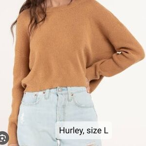Hurley Women's Tan Sweater